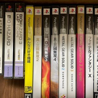 PS・PS2ソフト　まとめて　バラ売り可の画像