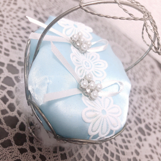 ♡好評♡手作りのリングピロー(*´꒳`*)