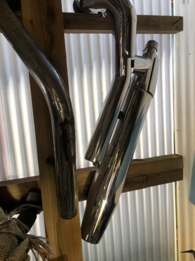 ドラスタ400 純正マフラー