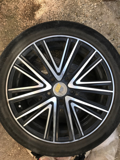 タイヤホイール&タイヤ4本　ナット付き　値下げ