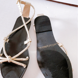 新品　H&M ゴールド　37cmの画像