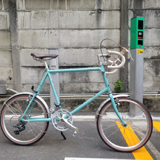ビアンキ　ミニベロ　minivelo-8 drop ドロップハンドル