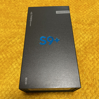 新品未使用　GALAXY S9+ SIMフリー