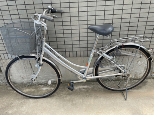 美品　Panasonic スコーチ　27インチ　自転車　オートライト　3段変速