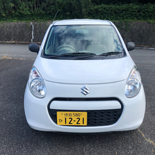 スズキ アルト 白 HA25S 4速オートマ 平成24年式　7万2400キロ 車検令和3年9月5日まで‼️の画像