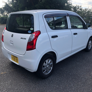 スズキ アルト 白 HA25S 4速オートマ 平成24年式　7万2400キロ 車検令和3年9月5日まで‼️の画像