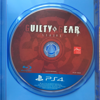 【取引決まりました】 PS4用【GUILTY GEAR-STRIVE】プロダクトコード未使用の画像