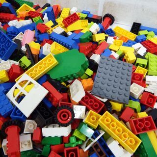 LEGO　レゴ　赤いバケツ　デュプロ　2点セットの画像