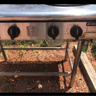 業務用ガスコンロの画像