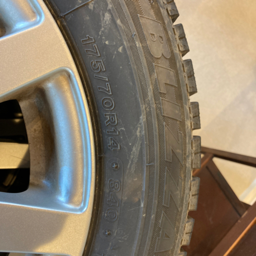 BRIDCESTONE  BLIZAK REVO GZ 175/70R1 7840スタッドレス
