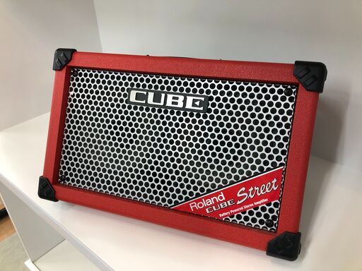 Roland ローランド CUBE STREET  RED(赤) 2015年製 クリーニング済み