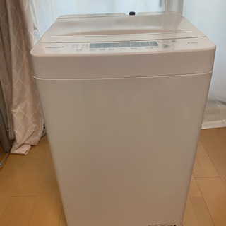 2021年製洗濯機の画像