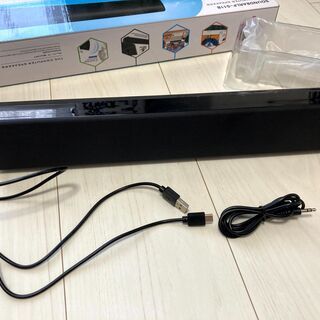 PC・TV・スマホ用スピーカー サウンドバー Bluetooth対応の画像