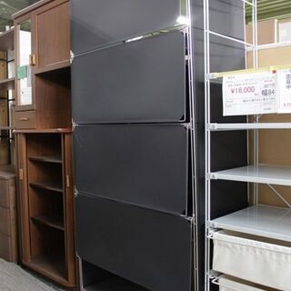 無印良品ステンレスユニットシェルフ　ワイド大 フロントパネル×4 サイドパネル×8 収納家具 中古家具 店頭引取歓迎 R3987)