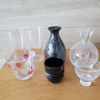グラス、とっくりセットの画像