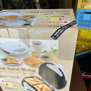 ホットサンドメーカー　未使用・未開封品を格安での画像
