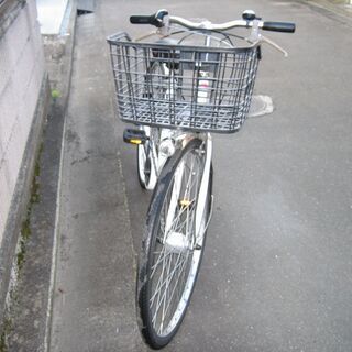 現役のママチャリ中古品ですがキッチリ整備してバッチリな27インチ自転車です。若干の値引き交渉OKです。の画像