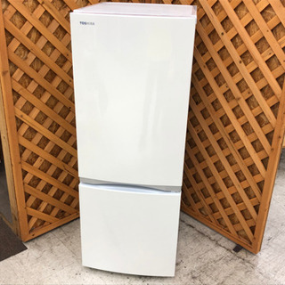 【愛品館江戸川店】「保証有り」TOSHIBA東芝　153L　2ドア冷凍冷蔵庫「GR-P15BS」（2019年製）ID:143-013499-007　配送近隣1,100円～