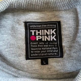 THINK PINKスウェットの画像