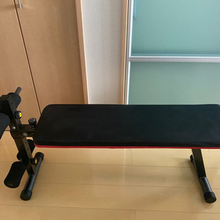 マルチシットアップベンチ 折り畳み 腹筋 背筋 ダンベル トレーニングベンチの画像