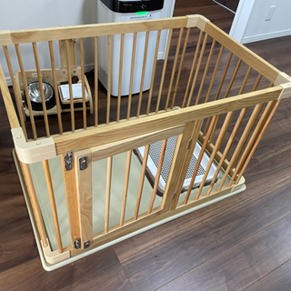 犬用ペットサークル（ゲージ）の画像