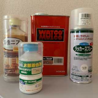 WATCO オイルフィニッシュ 油性ニス 木部着色剤 ラッカースプレー