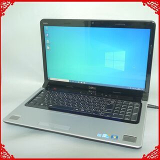 新品高速SSD 256GB 黒色 ノートパソコン 中古良品 17.3型 DELL Studio 17/1747 Core i7 4コア 4GB Blu-ray 無線LAN webカメラ Office