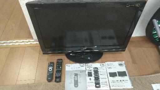 【キャンセル値下げ】HITACHI液晶テレビHDD内臓３２型