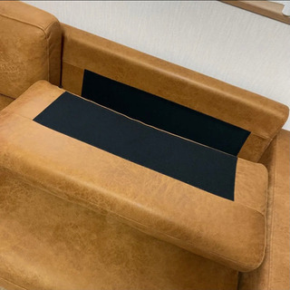 ダブルデイ　レザーテックス　ソファ　3人の画像