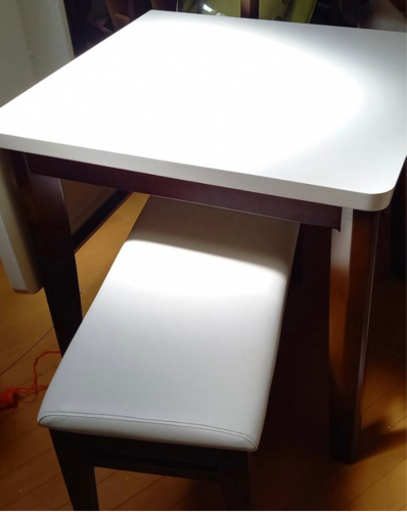 艶々伸長式ダイニングテーブル