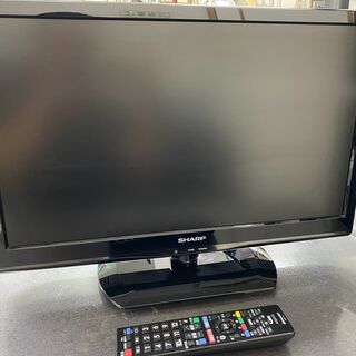 美品 SHARP シャープ AOUOS アクオス フルハイビジョン 液晶テレビ LC-22K90 2014年製 22V 外付けHDD対応 ブラック