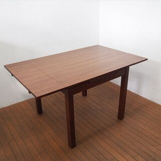 良品計画 無印良品 エクステンションテーブル 幅850～1350 奥行850 高さ720mm (EA44)の画像