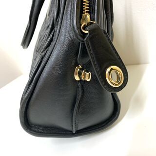 最終値引き【値下げしました】コーチ　COACH　ギャザードレザースモールサッチェル【未使用品】の画像