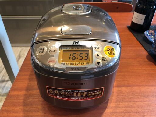 中古　３合IH炊飯器　象印　2011年製　NP-GE05