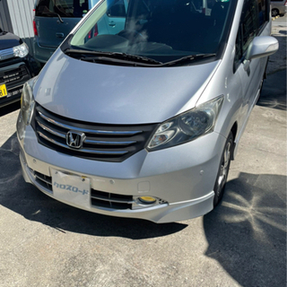 車検2年付　フリードGiエアロ　ナビTVDVD付