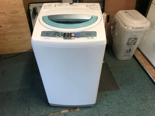 【リサイクルサービス八光　安心の1か月保証　配達設置ok】　日立 HITACHI NW-5HR-W [全自動洗濯機（5.0kg） ピュアホワイト]