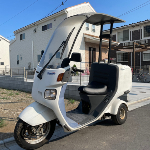 ジャイロ キャノピー TA02 軽整備済 新品ベルト ウーバー デリバリーなど