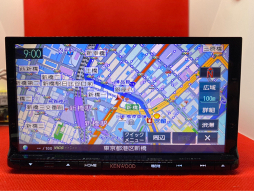 KENWOOD 彩速　MDV-X702 フルセグ　Bluetooth搭載モデル
