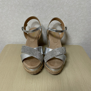 REZOY シルバーサンダル 