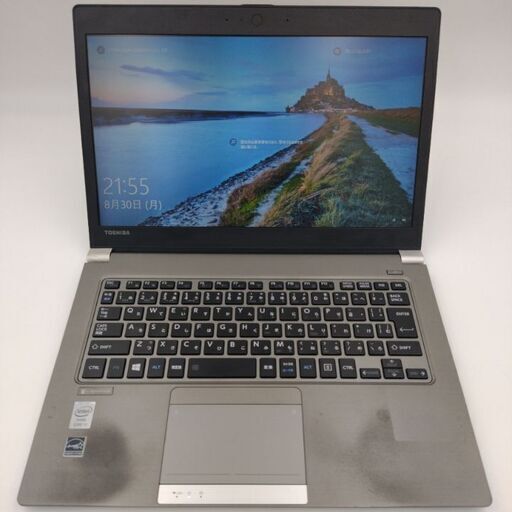 東芝　DynaBook 高性能第5世代Core i3搭載 メモリ4G SSD128G  軽量薄型スリムモデル 　約1.199kg　HDMI出力　USB3.0　Wifi対応 最新Windows10搭載