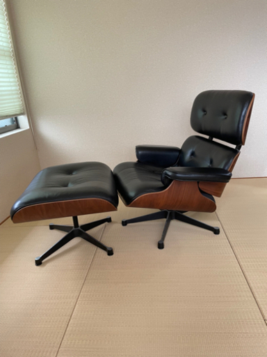 リプロダクト品　ラウンジチェア オットマン付　イームズ