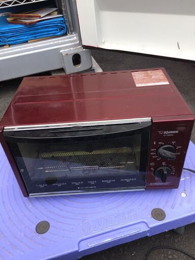 象印 ZOJIRUSHI オーブン トースター こんがり倶楽部 ET-WN22 象印オーブントースター オーブントースター レッド
