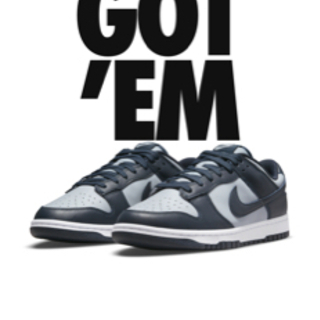 新品未使用 27cm NIKE DUNK LOW Retro Championship Grey ナイキ ダンク ロー レトロ チャンピョンシップ グレー　ジョージタウンの画像