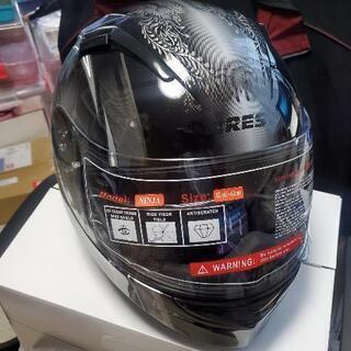 【値下げ】インナーバイザー付きヘルメット 新品同様