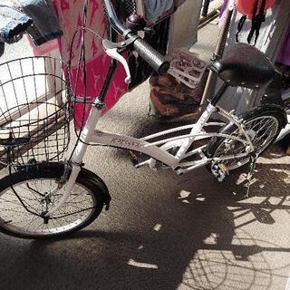 SHIMANOシマノ 段切り替え20インチコンパクト自転車