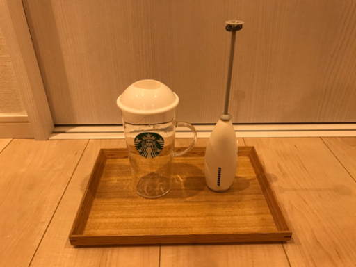 【未使用】Starbucksスターバックス ミルクフォーマー＆カップ