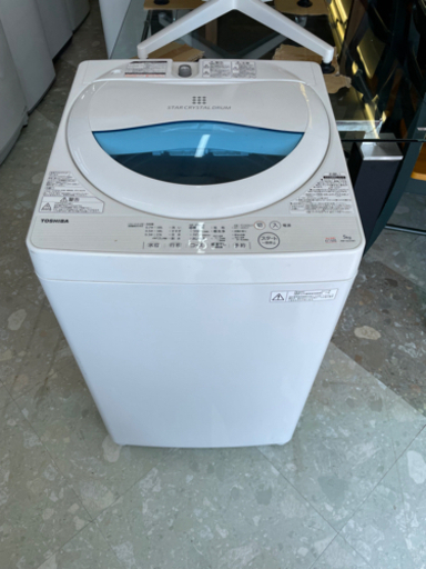 東芝 全自動洗濯機 5kg ステンレス槽  リサイクルショップ宮崎屋　住吉店　21.08.31 y