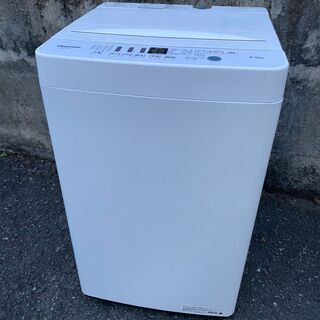 ハイセンス　全自動洗濯機　HW-T45D 2020年製 4.5k...