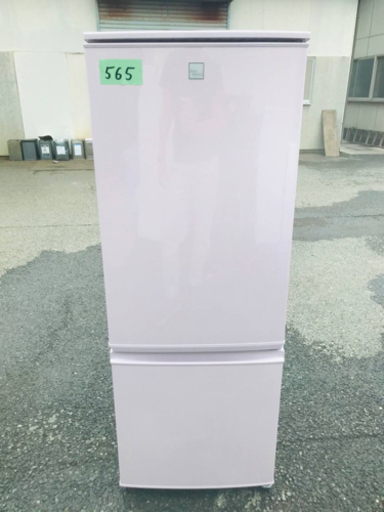 ③✨2018年製✨565番 シャープ✨ノンフロン冷凍冷蔵庫✨SJ-17E5-KP‼️