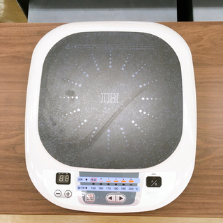 無料！電磁調理器✨SUNSONIC　SIC-1400B✨薄型で収納も便利！✨説明書あり　動作確認済✨中古品の画像